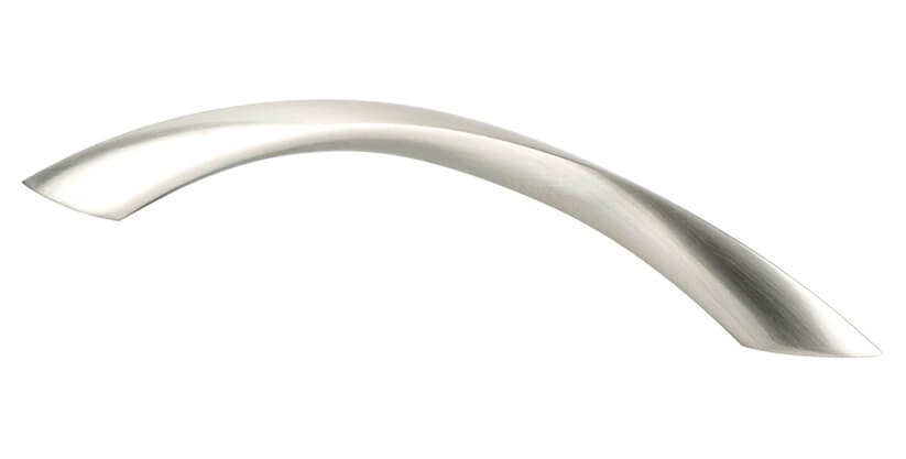 Twisted Arch 128mm CC Brushed Nickel Pull